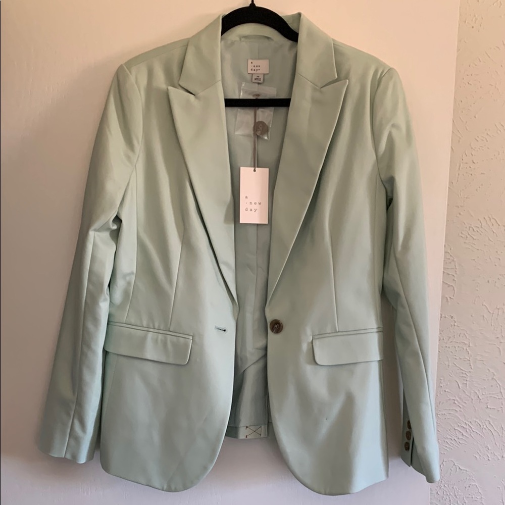 Mint Green Women's Blazer